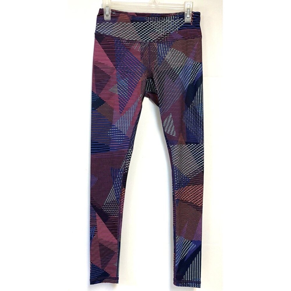 Marmot brand Everyday Tights for Women size S Geometric purple‎ blue